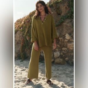 Free people Hailee sweater set size Small